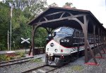 Former NS, now R&N, cab unit # 270 sits at the Port Clinton Shops 